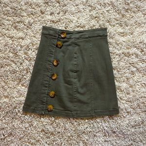 Olive Mini Skirt